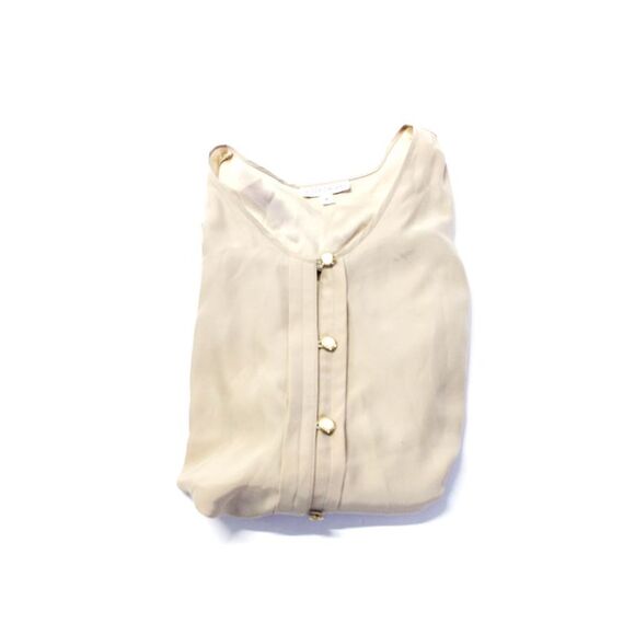 Elle Lauri Womens Animal Print Button High Low Blouse Tops Brown Size M L Lot 2 - Picture 5 of 10